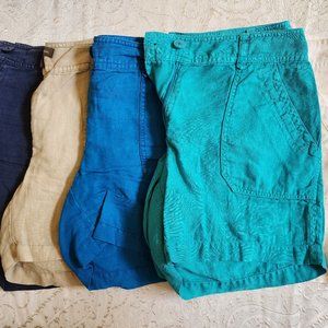 Tommy Bahama Linen Shorts Size 4 - Lot of 5